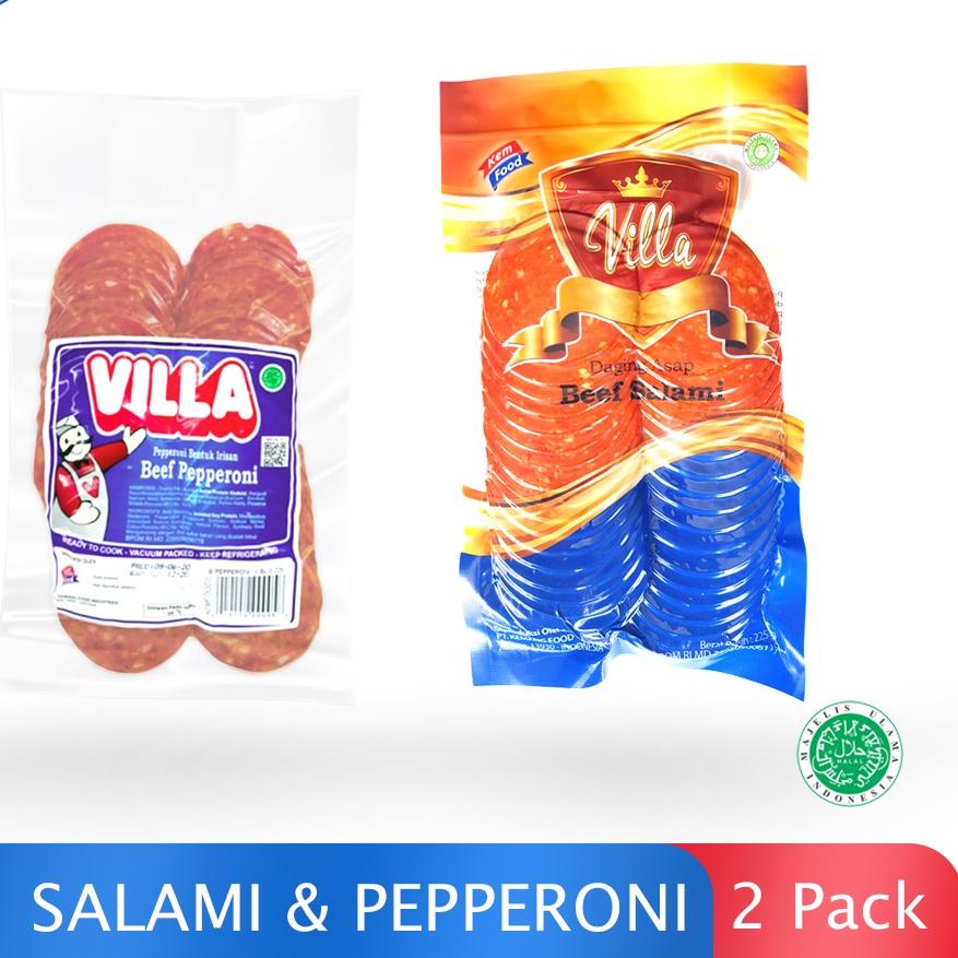 

Ready Stok Paket Topping Pizza Beef Salami & Pepperoni - 450 gr gas !!