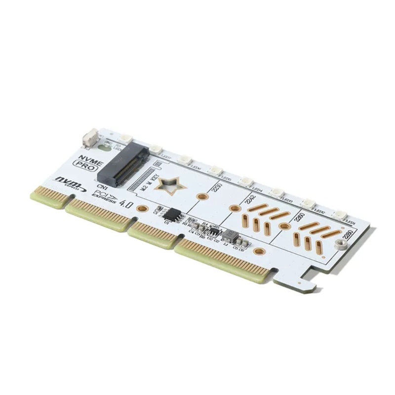 Btsg M.2 2280kunci Nvme SSD Ke PCI-e 4.0 Gen4 Adapter Kartu PCIE X16 Dengan Heatsink Case