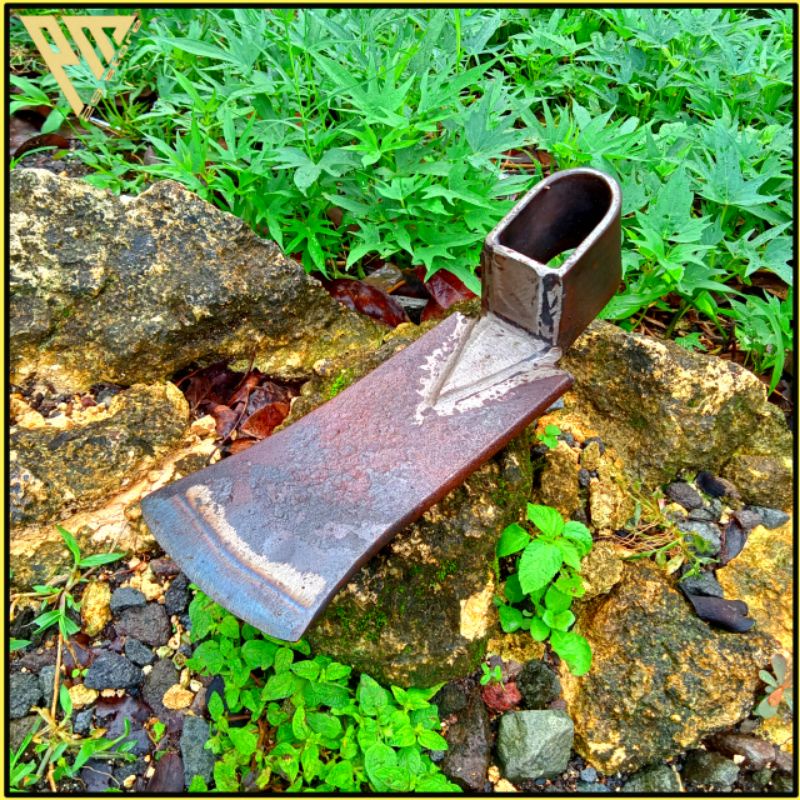 Ganco anti lengket - ganco cangkul tebal per baja asli - cangkul tanah