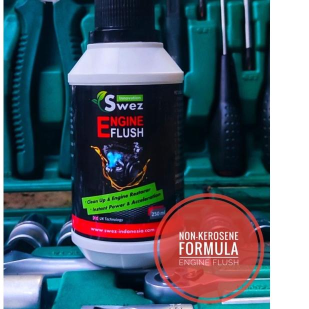 swez engine flush - pembersih endapan oli