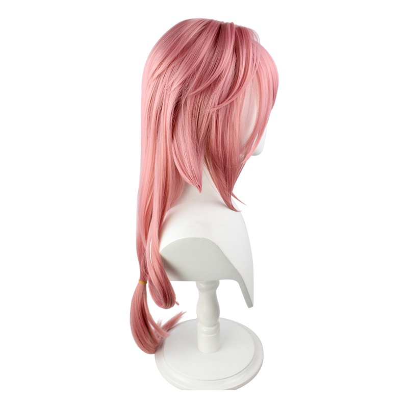 Genshin Impact Dampak cos Wig Rambut Cosplay Rose Red