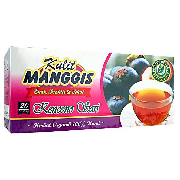 

(♥C6369] Teh Celup Kulit Manggis Kencono Sari Obat Herbal Asli Original