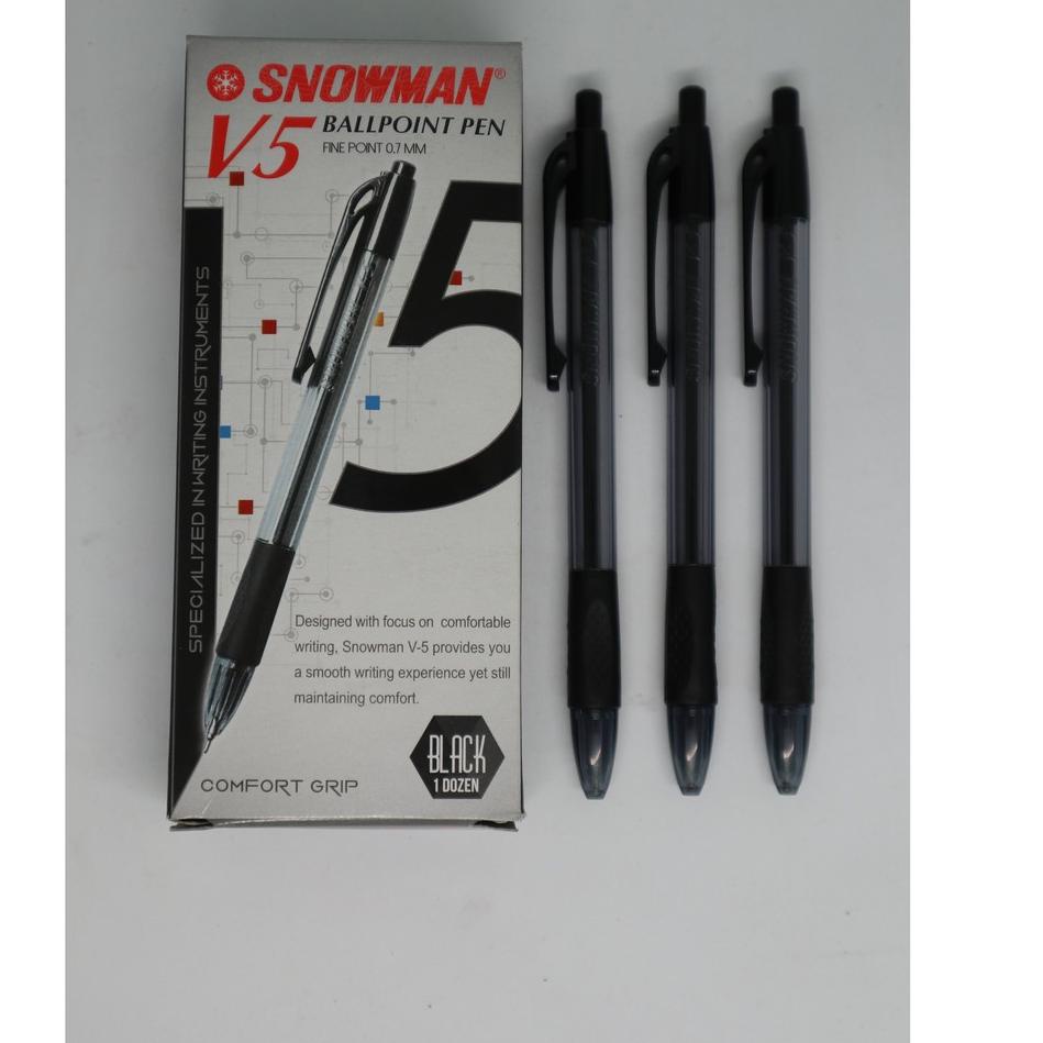 

Paket Promo PEN SNOWMAN V5 HITAM