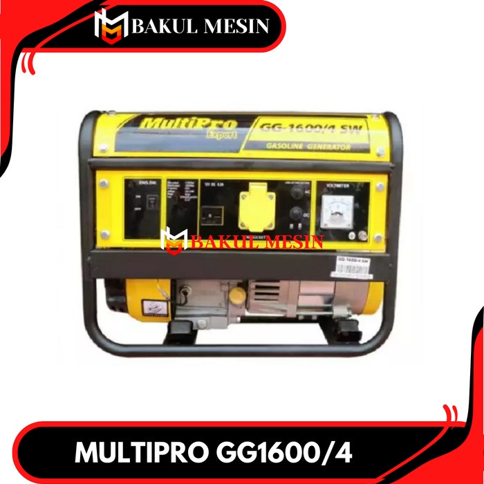 Ready mesin genset bensin 1000watt generator set GG1600 MULTIPRO GG 1600