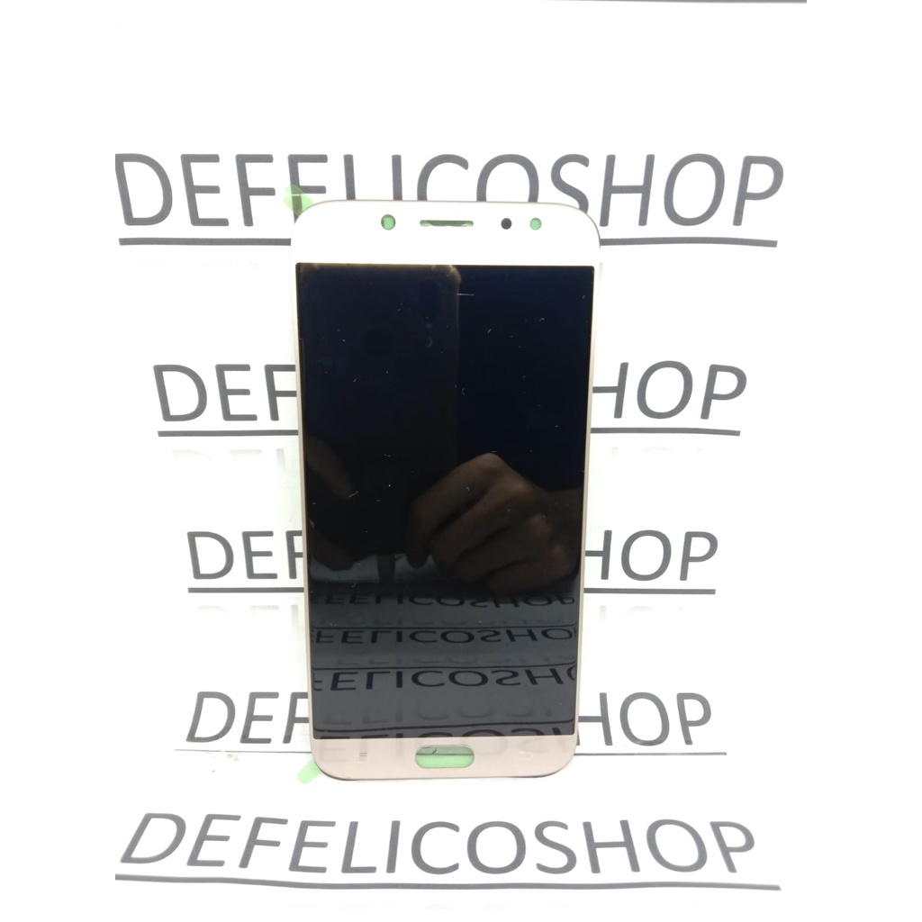 LCD TOUCHSCREEN FULLSET SAMSUNG J7 PRO 2017 / J730 GOLD ORI COPOTAN