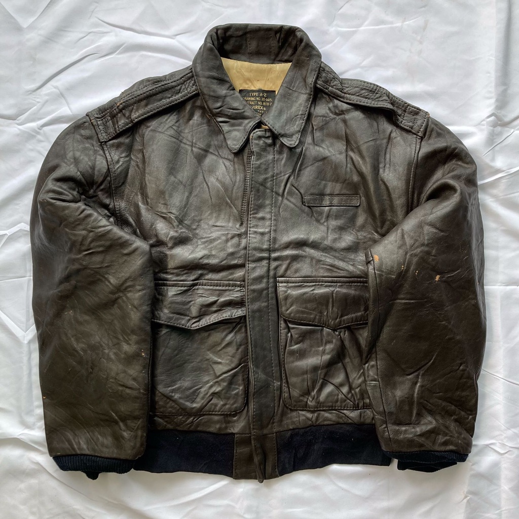 Vintage Avirex A-2 Leather Jacket