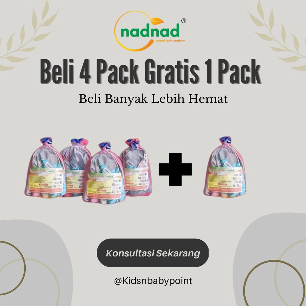 KNB Menspad Pembalut Kain Cuci Ulang Nadnad