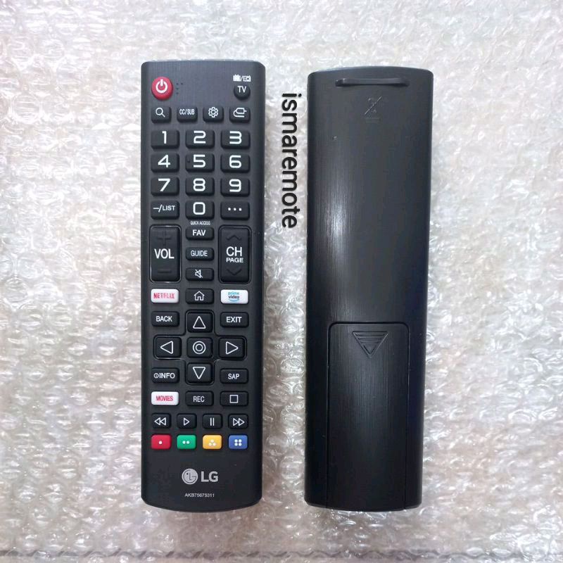 REMOTE REMOT TV LG SMART TV LED LCD HUB HD NETFLIX PRIME VIDEO AKB ORIGINAL ASLI