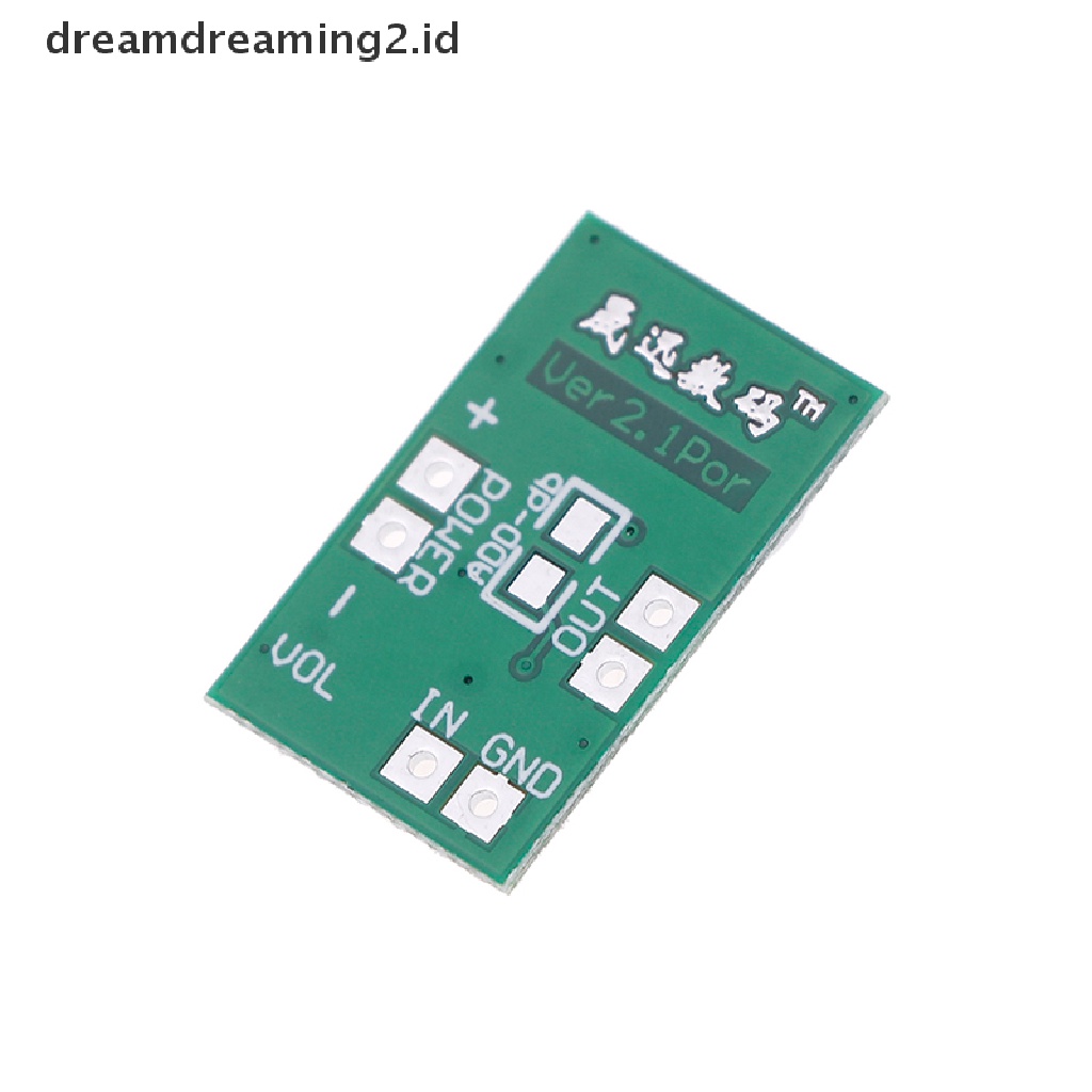 (dream) Dc 3V~12V 5V 6V LM386 Modul Ampli Papan power audio Mikro mini 750mW.