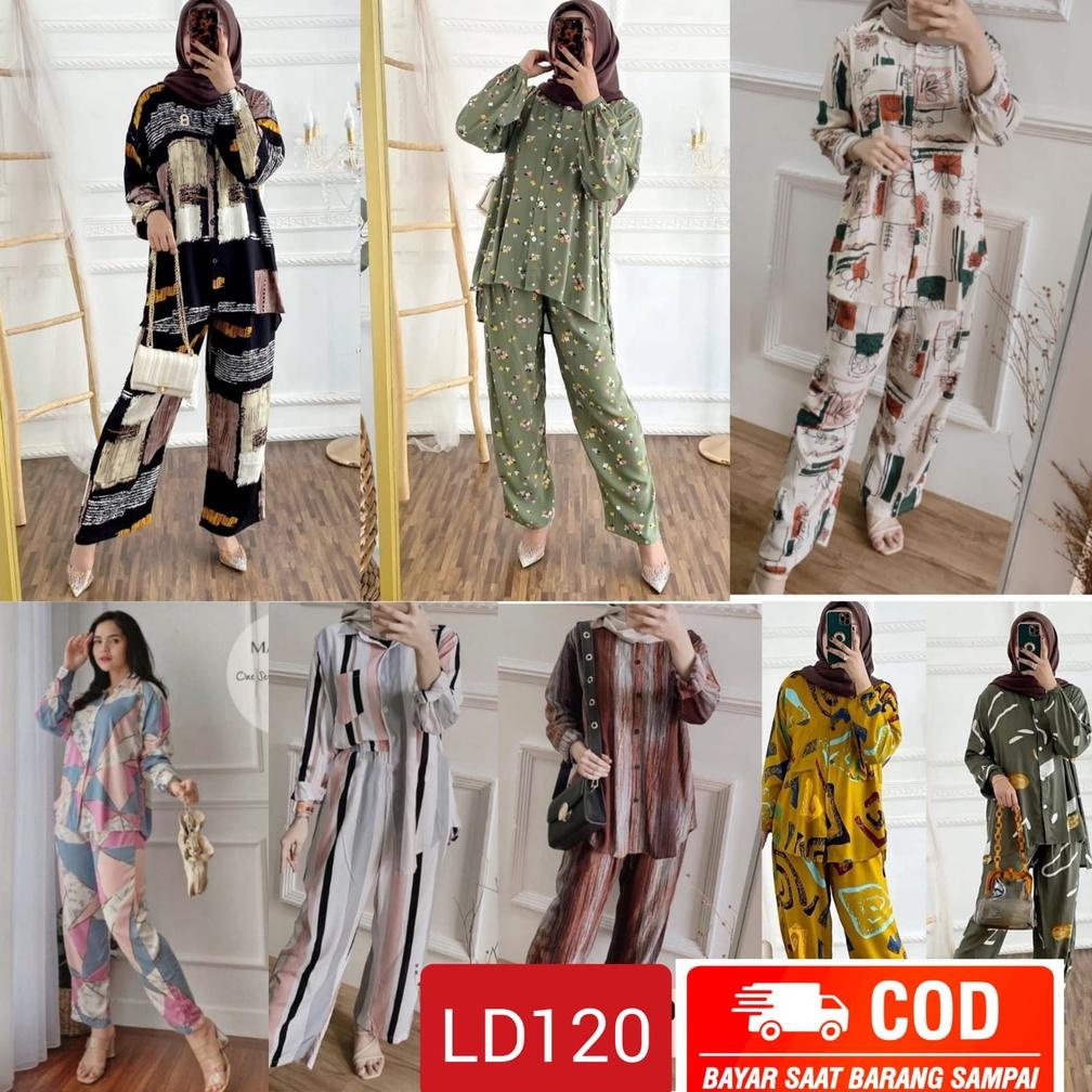 One Set Jumbo / Setelan Rayon Jumbo/ One Set Wanita / One Set Jumbo / One Set Wanita Jumbo / Setcel 