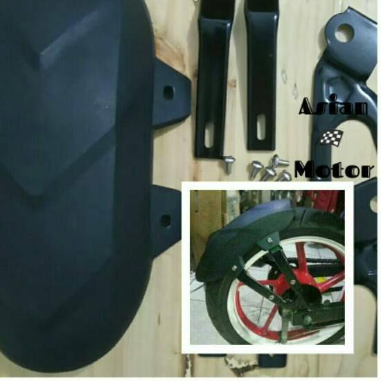 MudGuard Belakang Motor HMS Racing Universal/ MudGuard Motor HMS