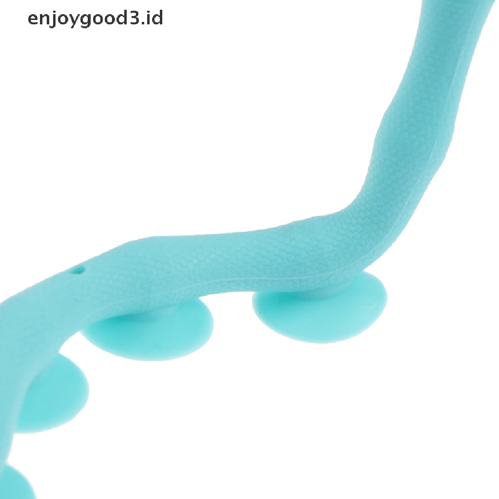 [Rready Stock] Cute Caterpillar Lazy Mobile Phone Holder Cacing Fleksibel Telepon Suction Cup Stand (ID)