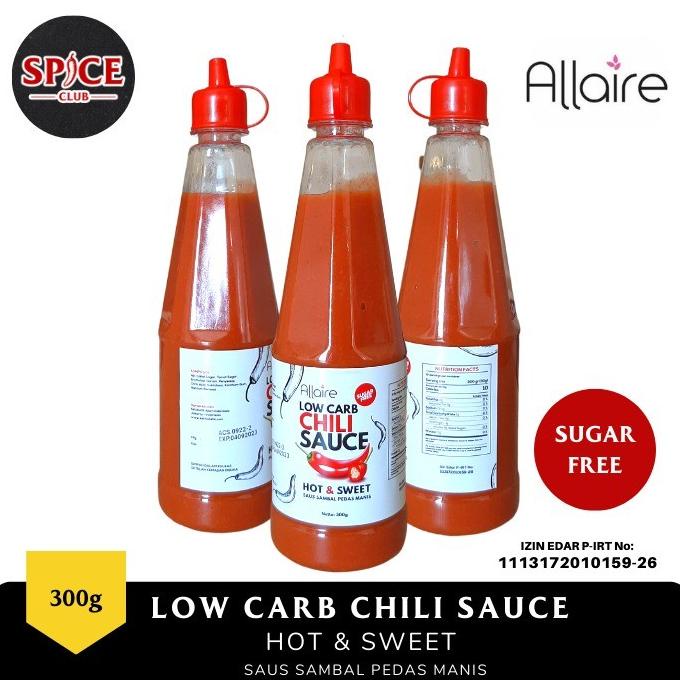 

Allaire Keto Hot and Sweet Chili Sauce Sugar Free Low Carbs