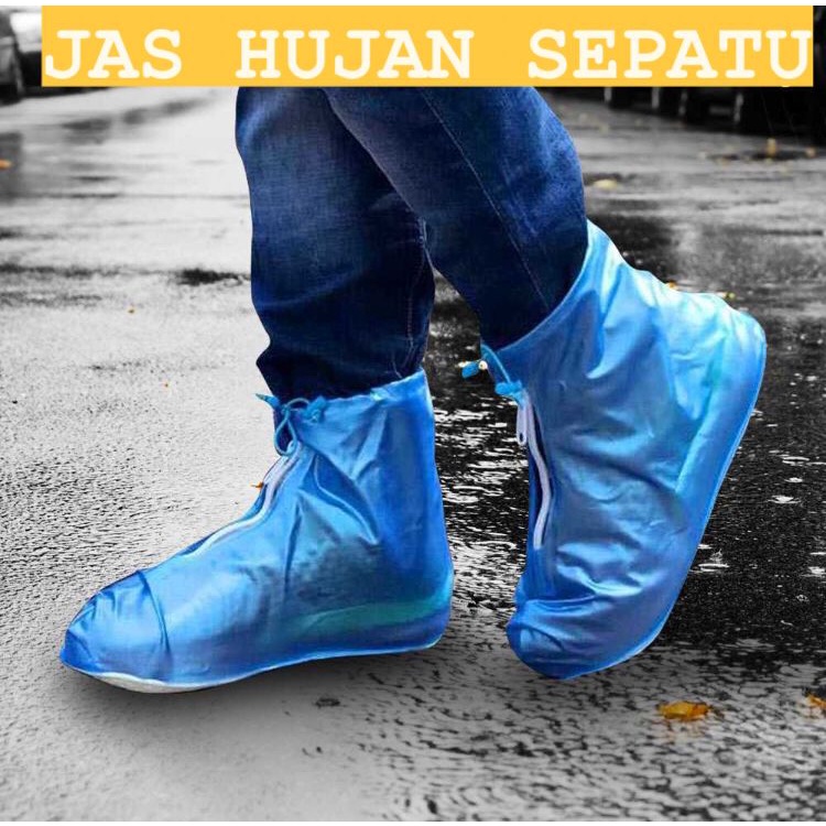 Rhodey Jas Hujan Sepatu Antiair Cover Hujan Sepatu Waterproof