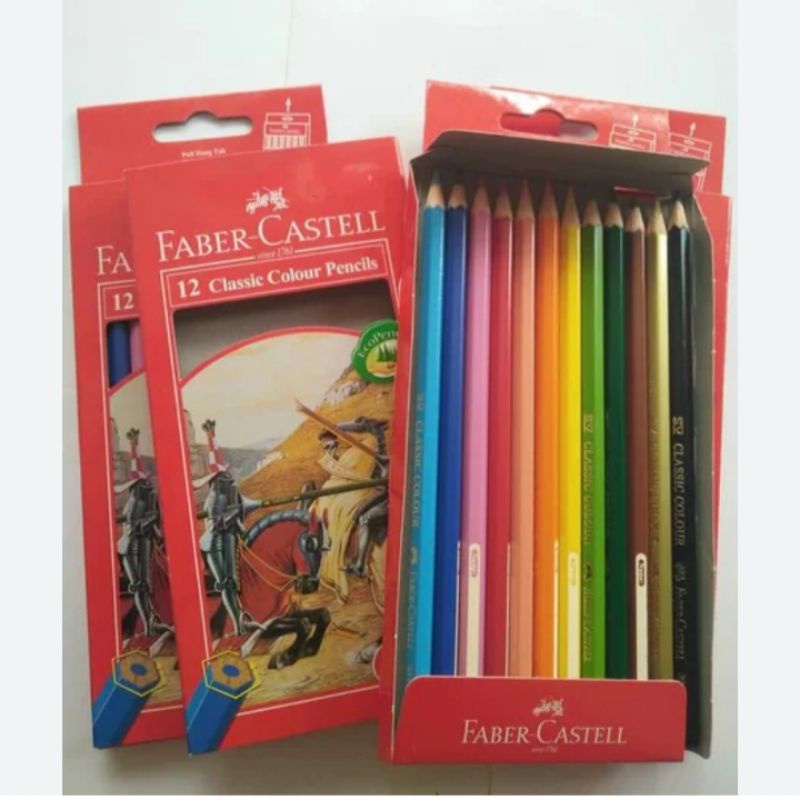 

pensil warna Faber-Castell isi 12