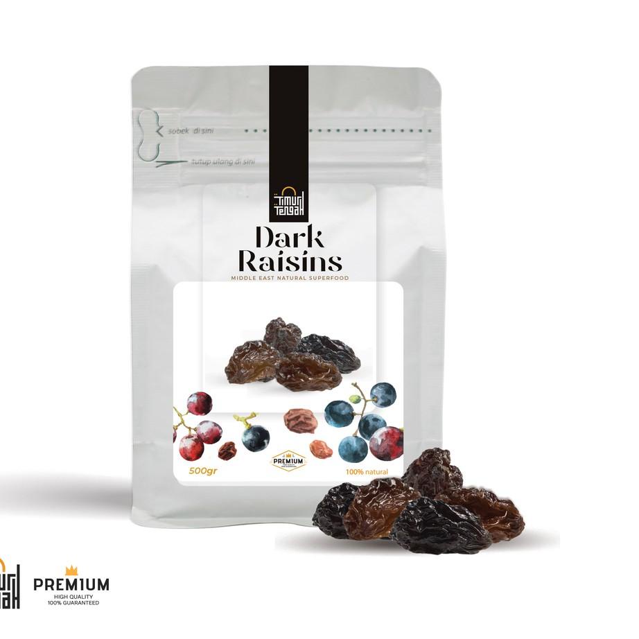 

❅ Kismis Hitam Dark Raisins Timur Tengah Premium High Quality ♬