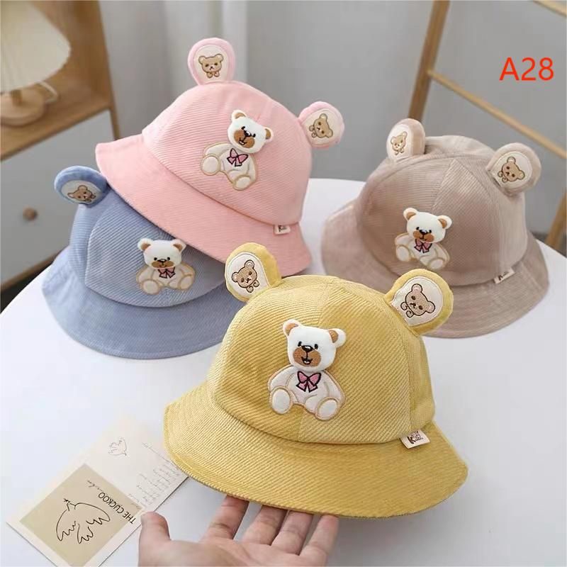 Topi baseball BUCKET Anak 1-3 tahun Bayi balita laki-laki perempuan fashion korean style import moti
