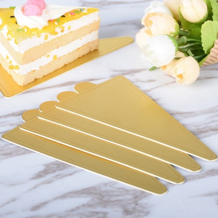 Tatakan Alas Kue Mini Cake Board Slice Cake Kue Segitiga Persegi Bulat