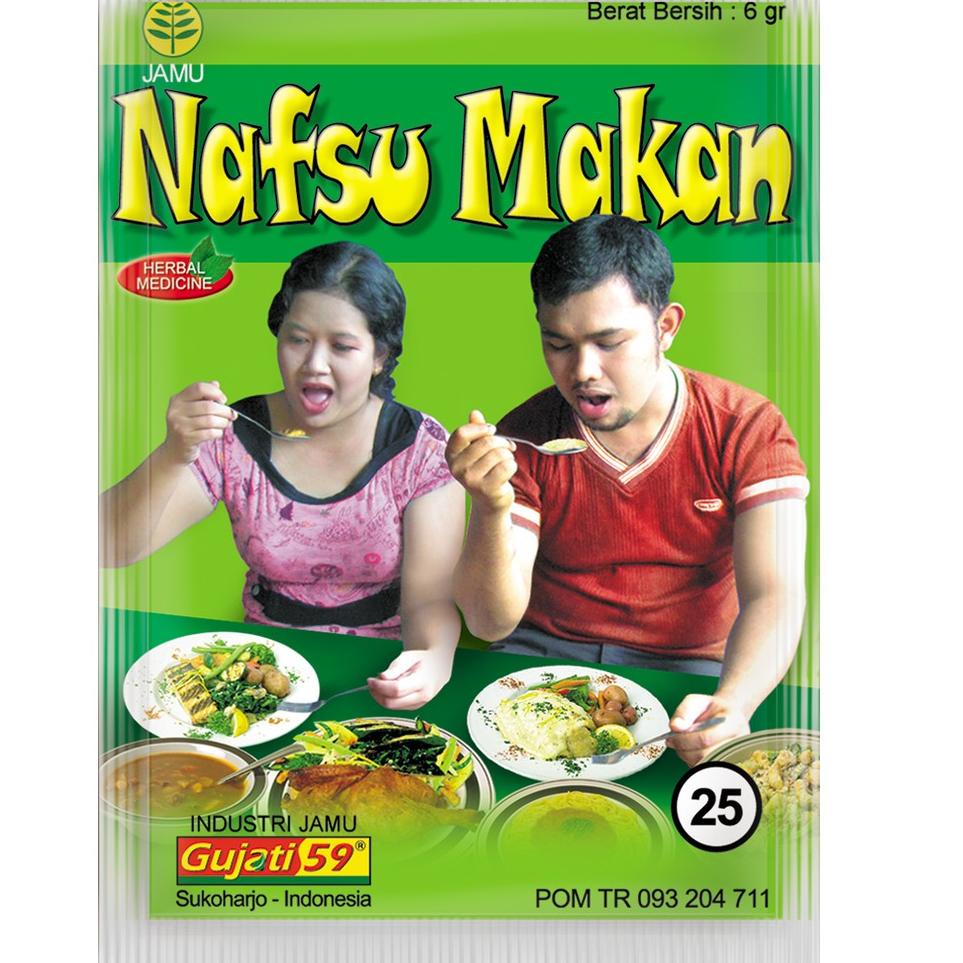 

>XG34448< Gujati Jamu Nafsu Makan