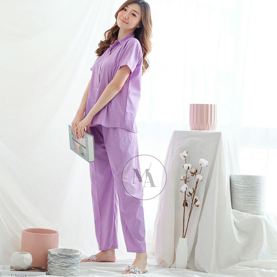 ✶ DAILY SET RAYON polos- HOMEY SET FIT Xl - PAJAMA SET RAYON -  PIYAMA RAYON ☈