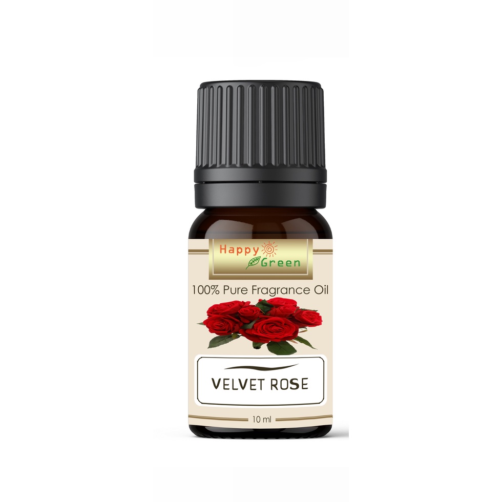 Happy Green Velvet Rose Fragrance Oil - Minyak bunga Mawar Velvet