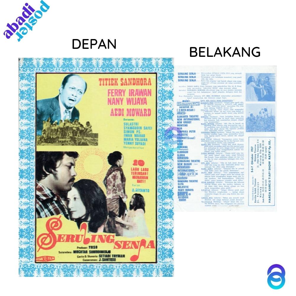 poster film lawas seruling senja titiek sandhora ferry irawan nany