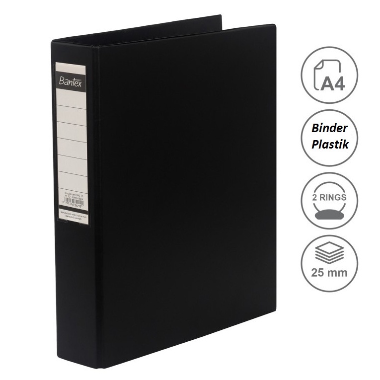 

Bantex Ring Binder 4 Ring A4 Motif Polos