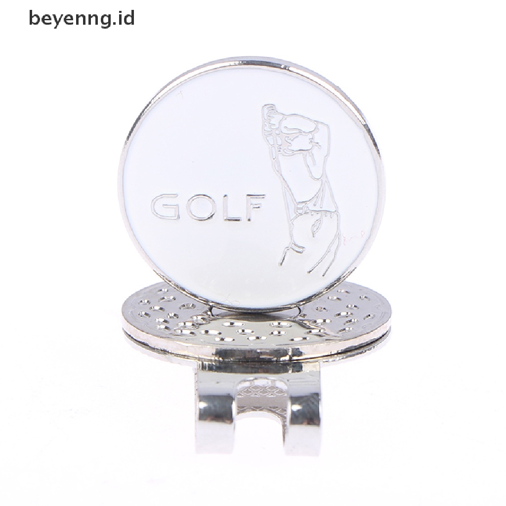 Beyen 1Pc Klip Topi Golf Penanda Bola Golf Hat Clip Training Aksesoris ID