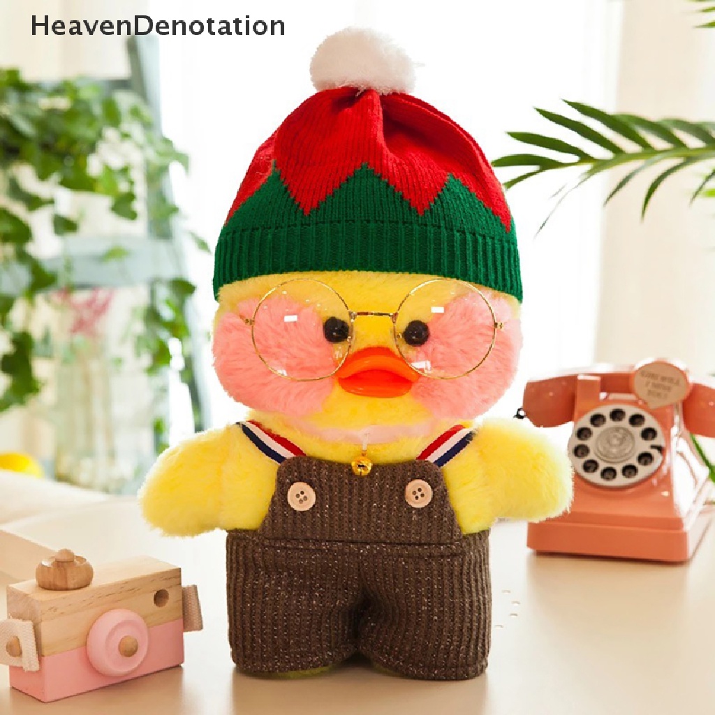 [HeavenDenotation] Kartun LaLafanfan Cafe Bebek Kuning Mewah 30cm Animal Bantal Kado Anak HDV