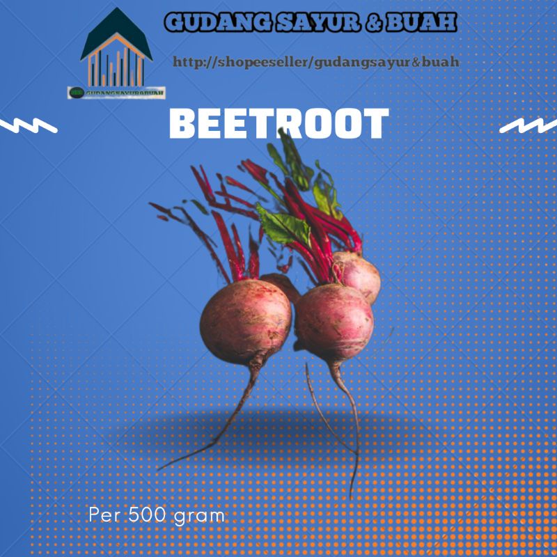 

Beetroot / Bit Merah 500 gr