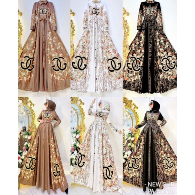 GAMIS SHR TERBARU ORI PREMIUM CANTIK VIRAL SCUBA