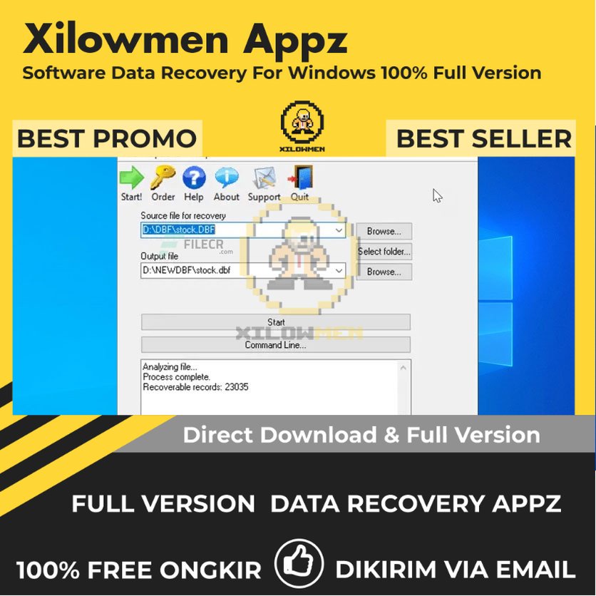 [Full Version] DBF Recovery Pro Lifetime Data Recovery WIN OS