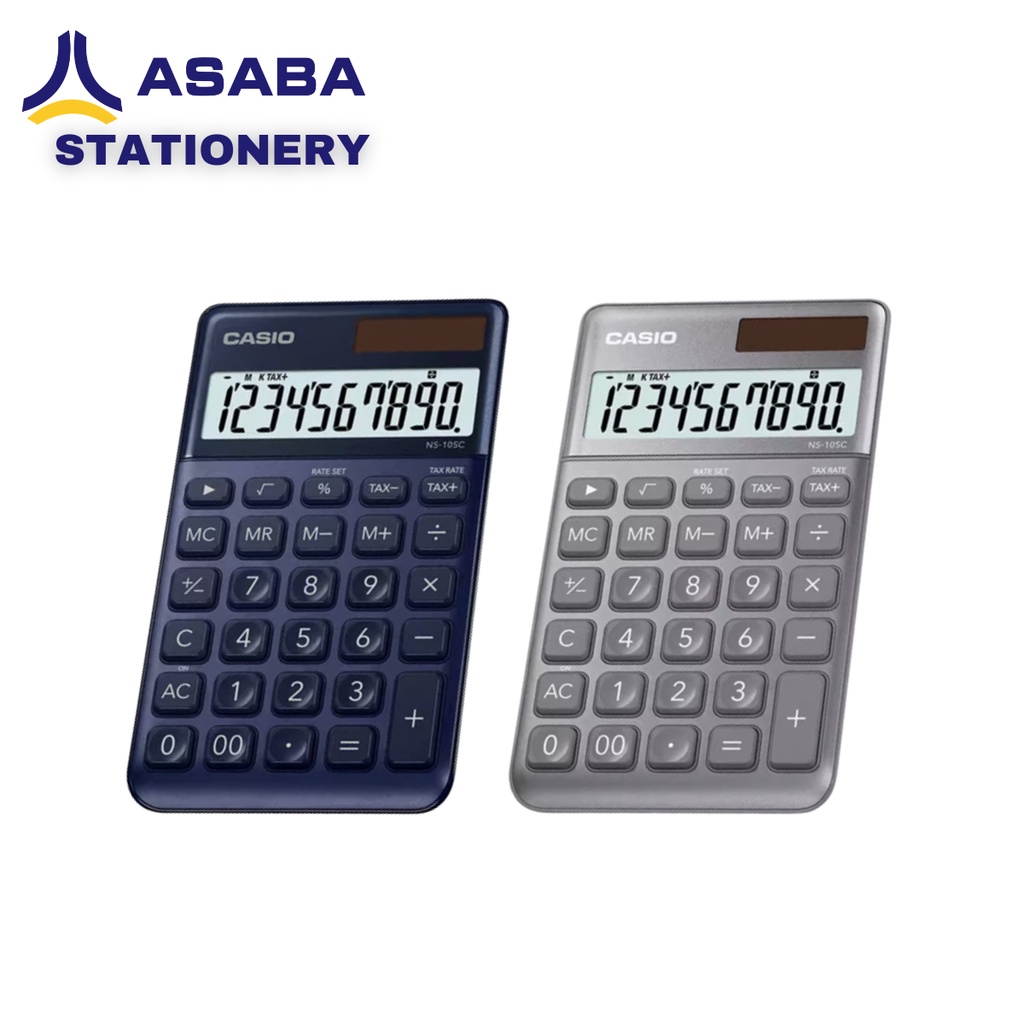 

Asaba Stationery - Kalkulator Stylish Casio NS-10SC