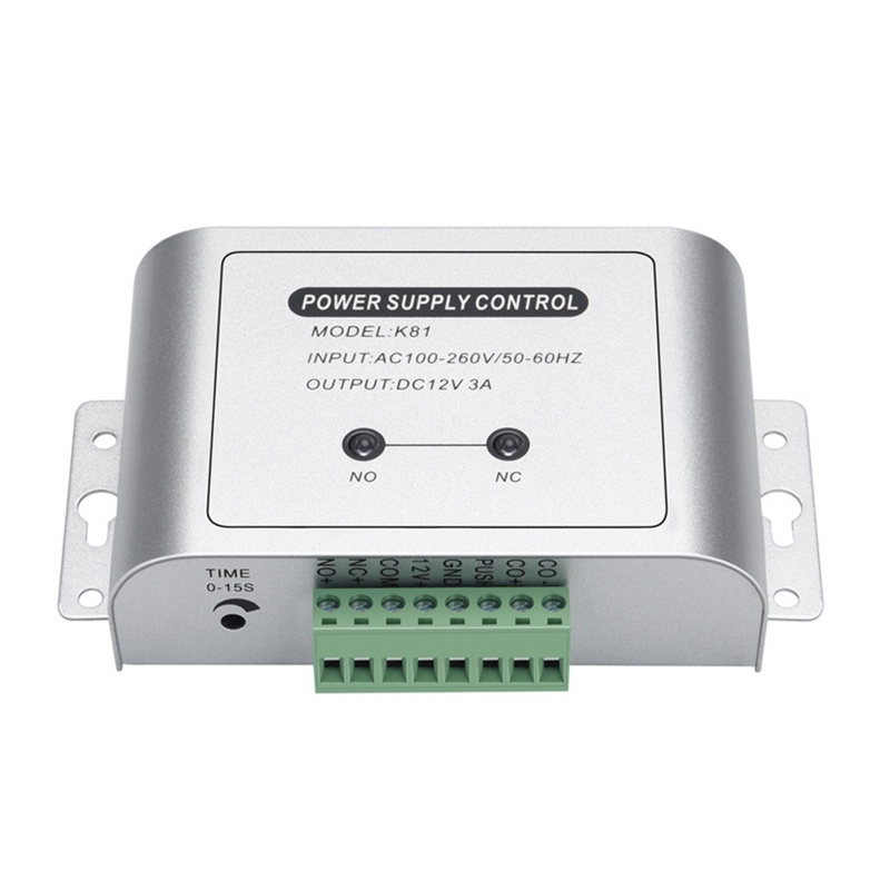 Gro K81 Power Supply Control Untuk DC 12V 3A Untuk Tombol Keluar Lock Door Access Control System Aksesoris AC 100-260V