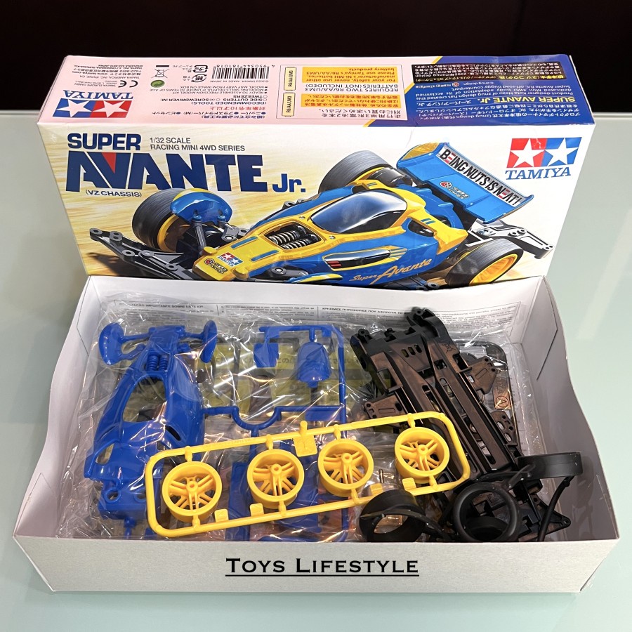 Mainan Rakit Mobil Tamiya Mini 4WD - Super Avante Jr (ORIGINAL)