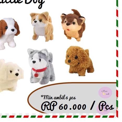 ◘ Mainan Boneka Anjing Bisa Bergerak, berjalan & Berbunyi/ Mainan Anak Lucu, Ready ➮