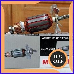 suku cadang Armature angker grinder modern M-2600 - sparepart gerinda-gerenda modern M-260