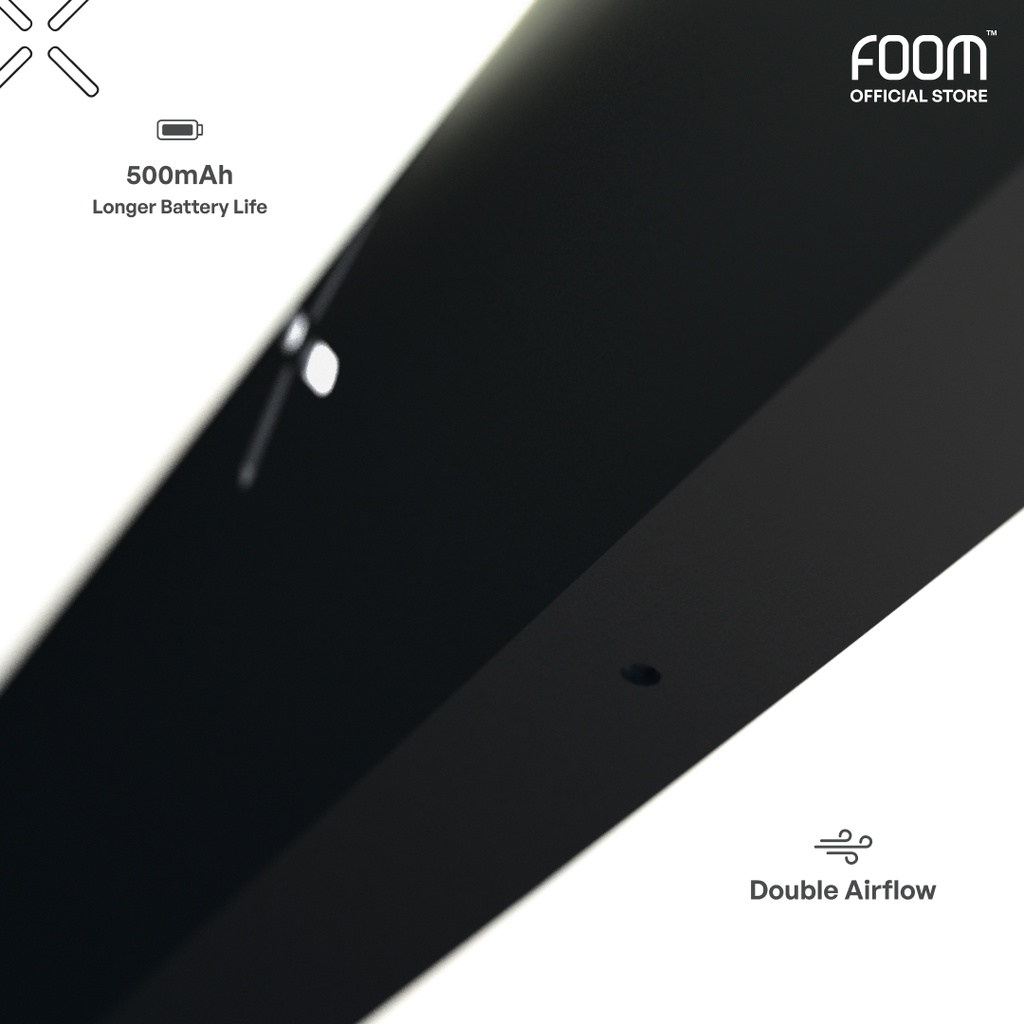 FOOM POD X BUNDLING LIQUID (ABSOLUTE BLACK ICY MENTHOL 15ML)