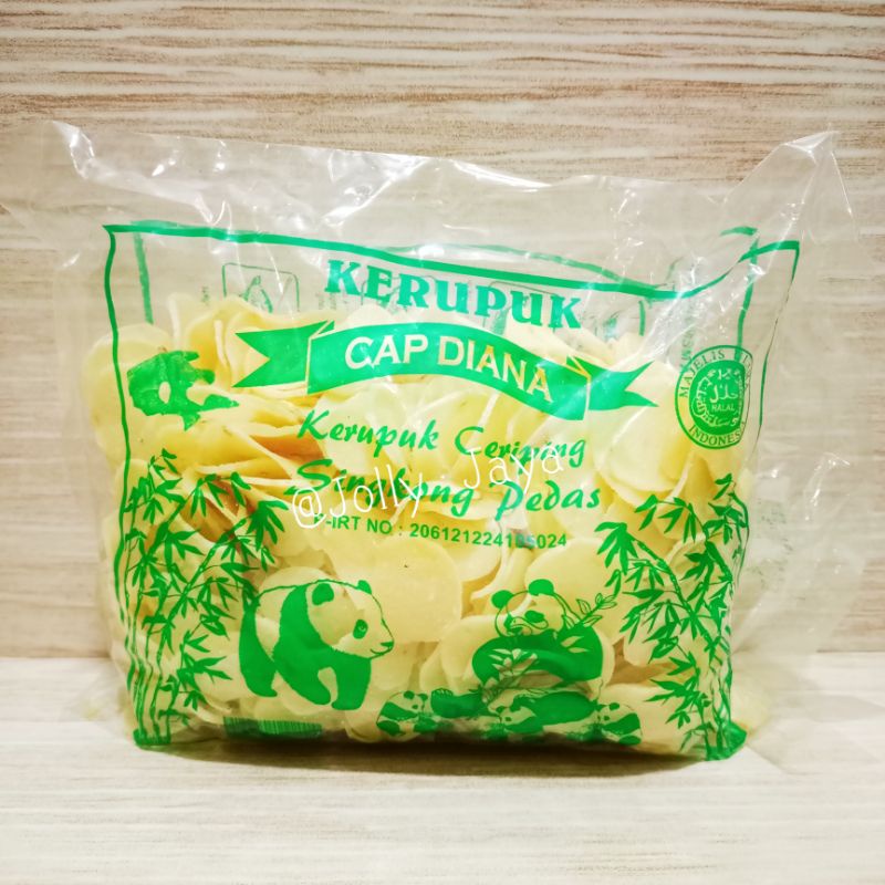 

Kerupuk Ceriping Singkong Pedas Cap Diana