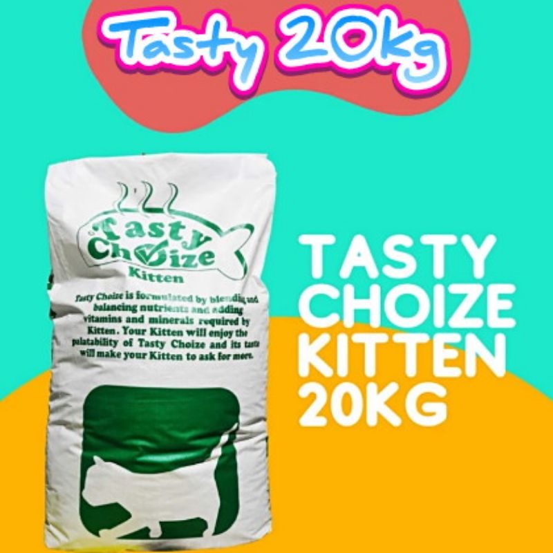 Makanan Kucing Tasty Choize Kitten 20 kg GOJEK