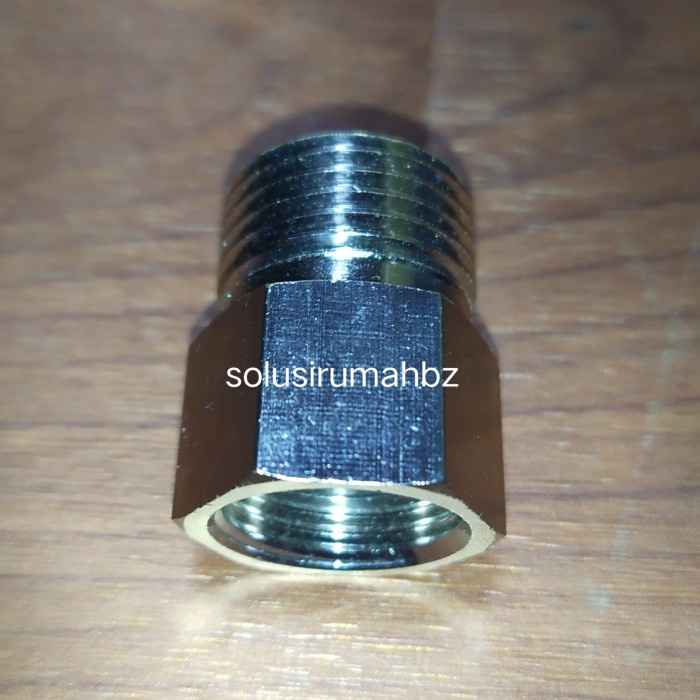 KONEKTOR POMPA 12v DC SOK DRAT DALAM 18MM X LUAR 1/2&quot; sambungan 18 mm