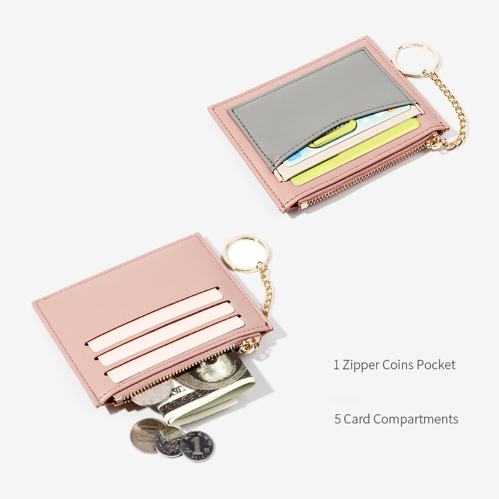 DOMPET LIPAT MINI Wanita POLOS Cute Fashion Wanita Import Dompet Koin - LPM Shop