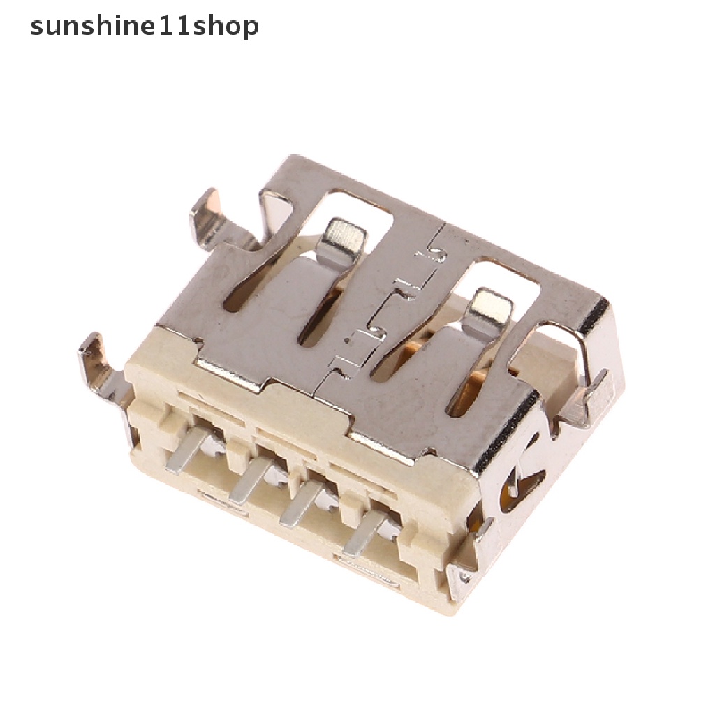 Sho 5Pcs USB 2.0 Female Power jack USB2.0 Konektor Port Pengisian Daya Untuk Ponsel Xiaomi N