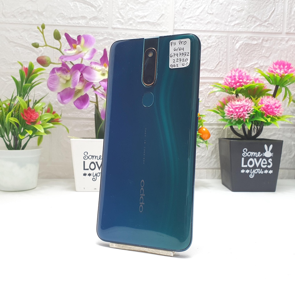 Oppo F11 Pro 6/64GB Green Bekas Second Original