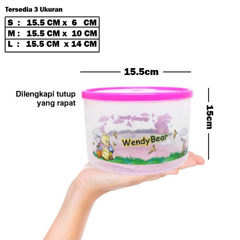 SHINPO Toples Plastik Ukuran M Kapasitas 1.4 L Tempat Cemilan Dreamy Food Storage 305 M