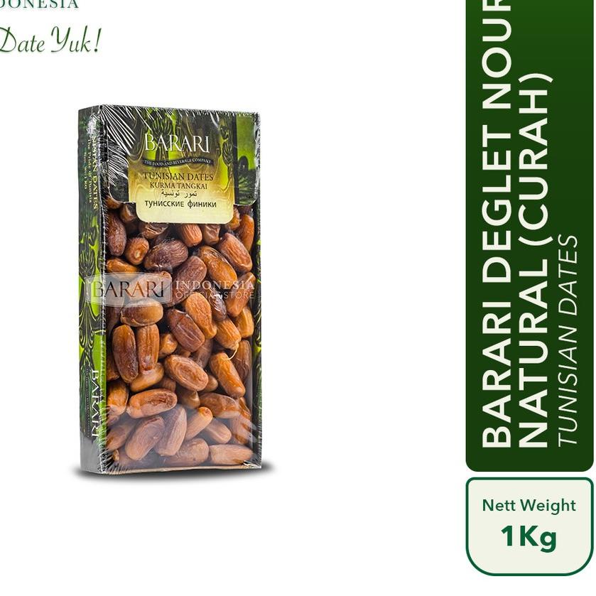 

➦ Kurma Barari Deglet Nour Natural (Curah) 1Kg Tunisia ➫