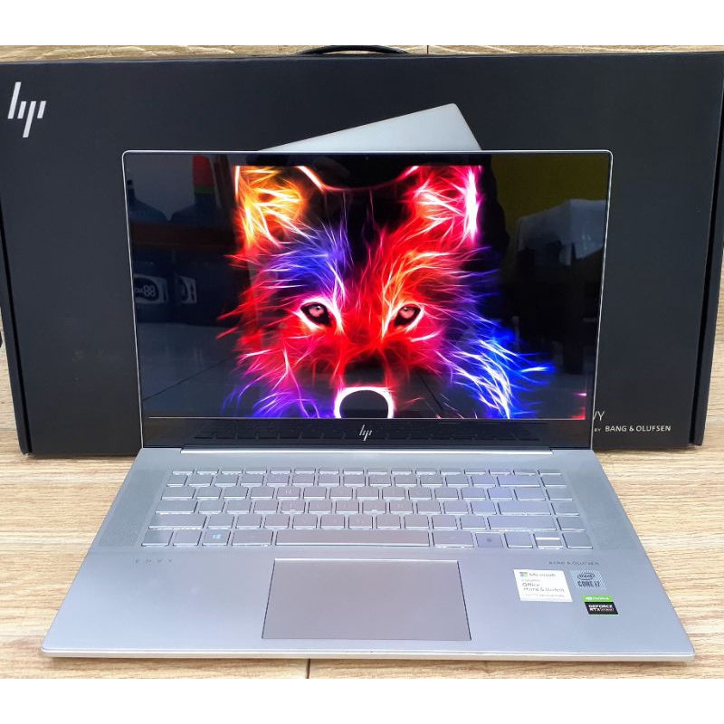 Laptop HP ENVY 15-ep0016TX Intel Core i7-10750H Ram 16gb Ssd 1tb Vga RTX 2060 Touchscreen