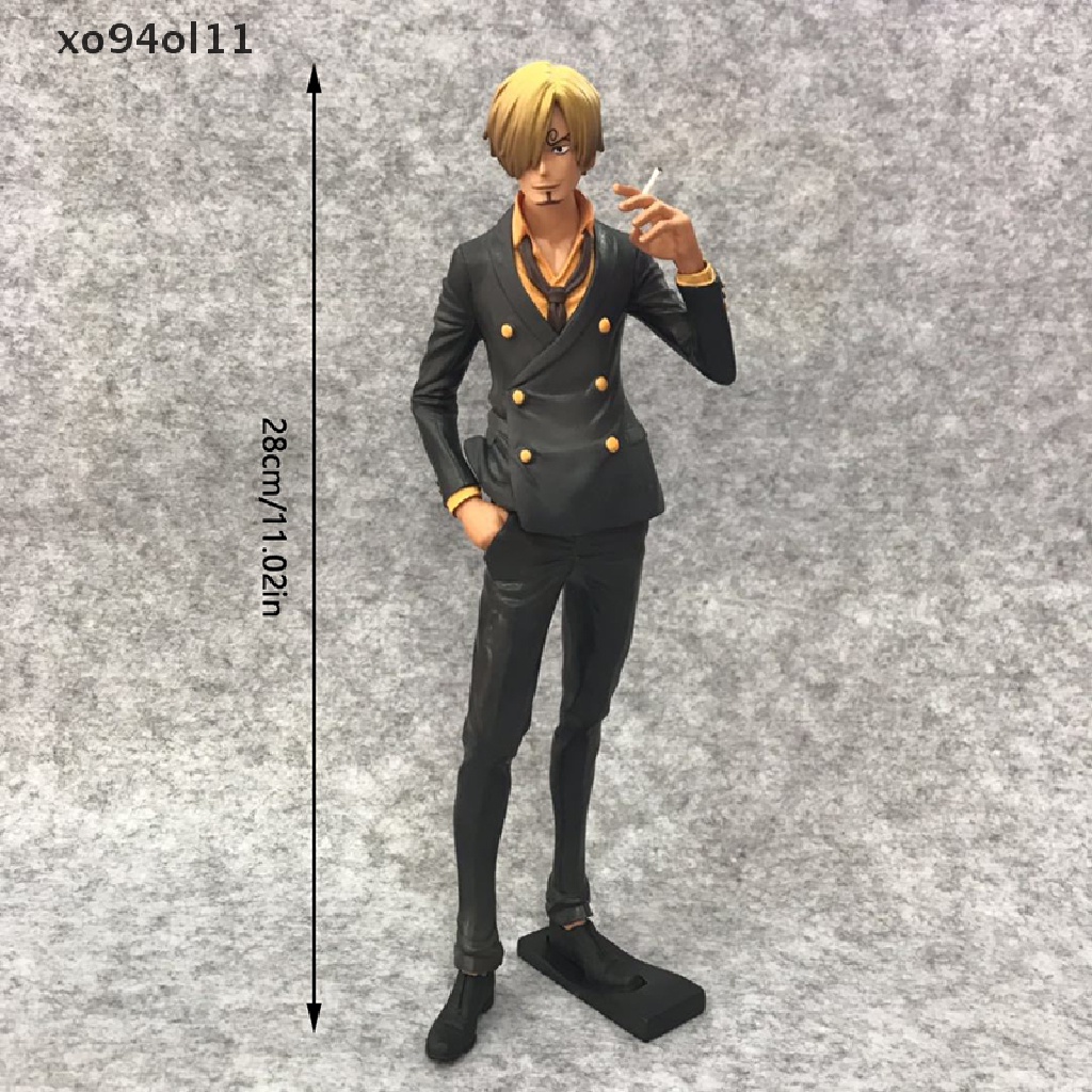 Xo Anime One Piece Sanji Smoking Insert Grandista PVC Action Figure Model Boneka OL