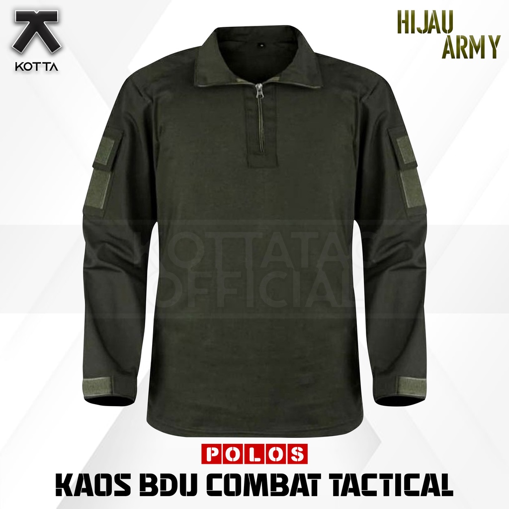 KAOS BDU TACTICAL COMBAT - KAOS BDU KATUN RIPSTOP - KAOS TACTICAL - BAJU BDU ARMY - KAOS TACTICAL ARMY