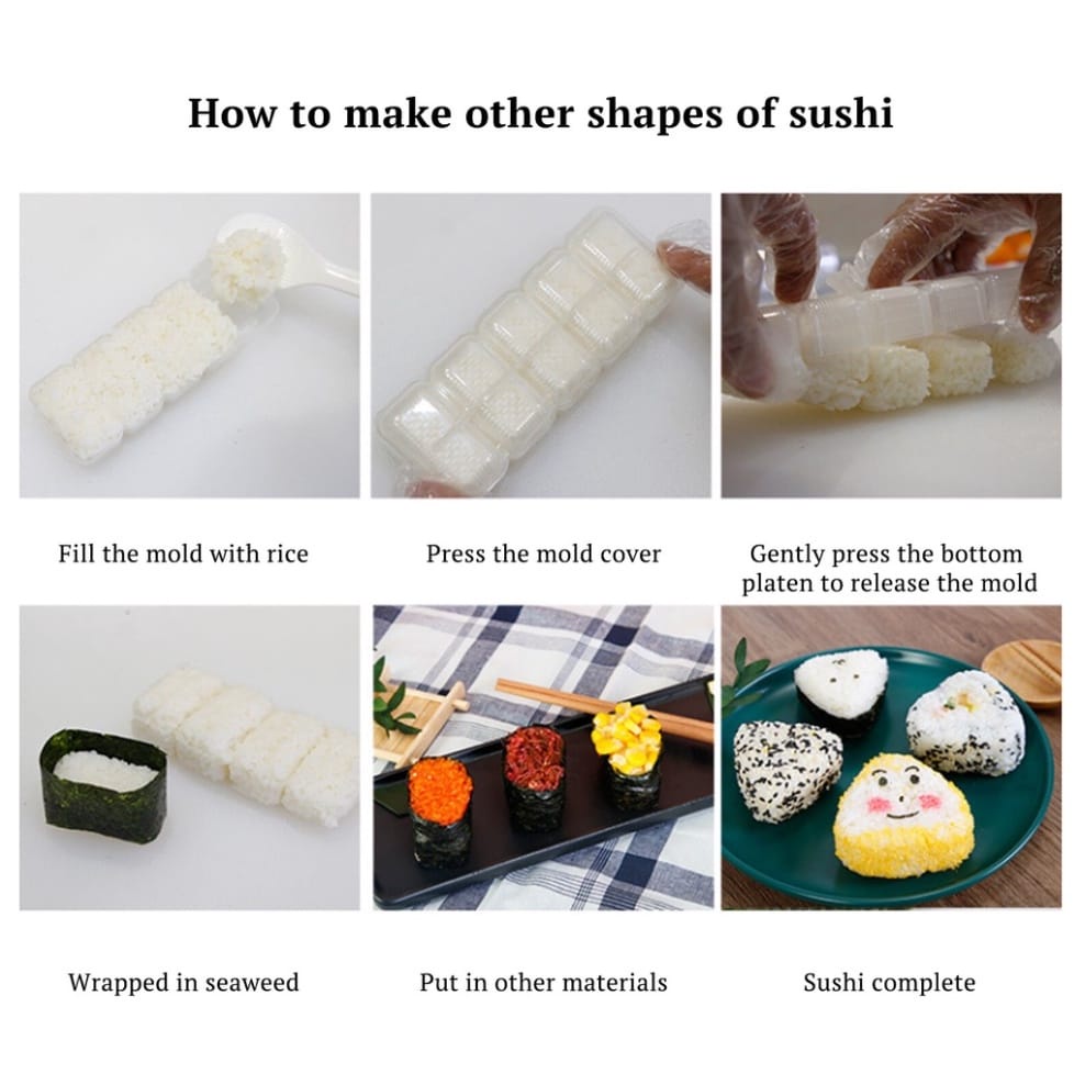 Cetakan Nasi Sushi Nigiri Bento New